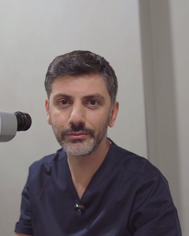 Il dottor Vincenzo Ciciarelli, medico oculista
